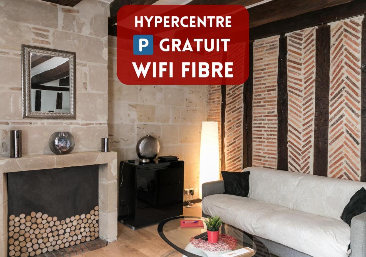 "L'Appart" Vieux Tours - Charme - Place Plumereau - Arrivee Autonome Eksteriør bilde